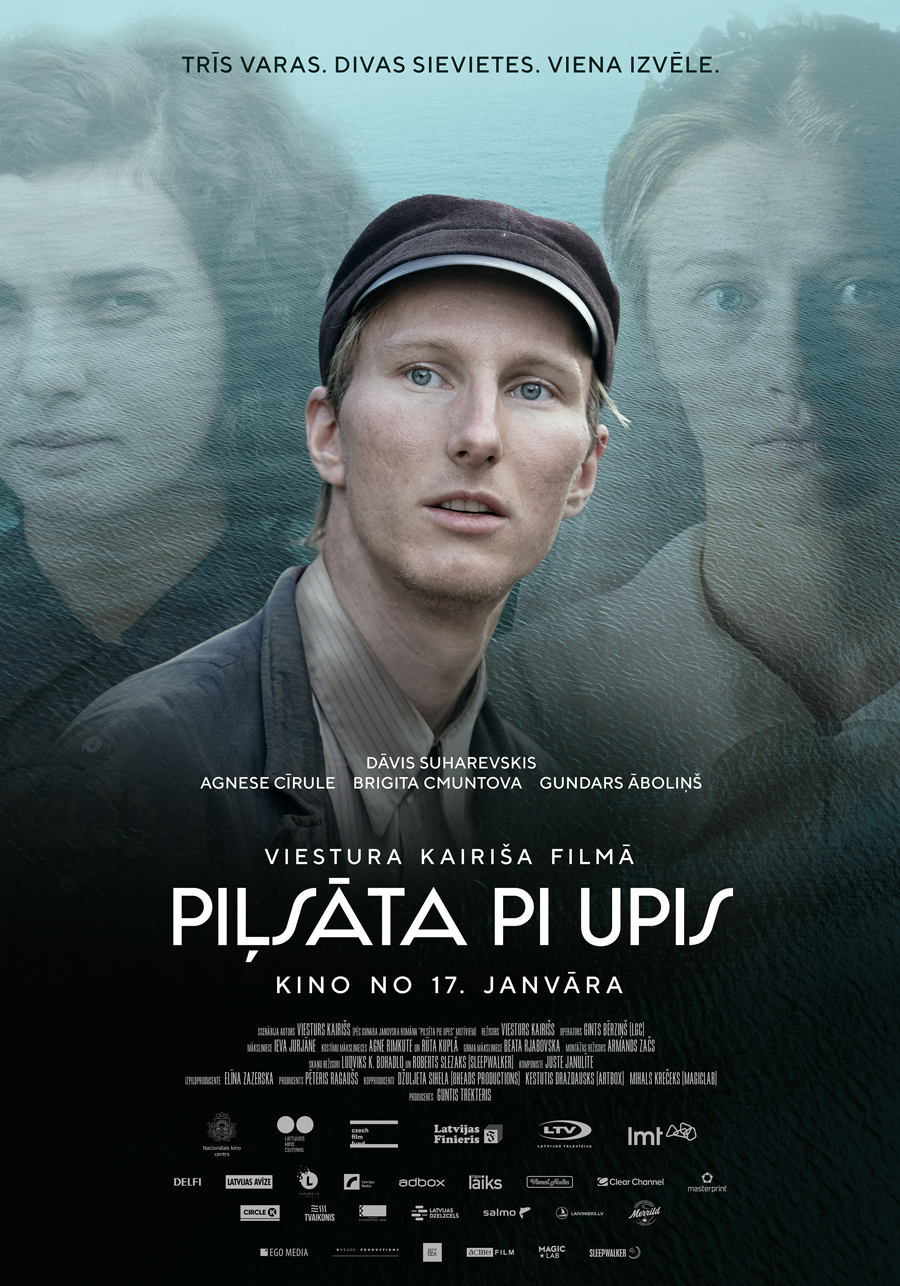 Pilseta pie upes